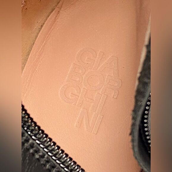 Gia Borghini Texan Leather Platform Knee-High Boots size 41 - Picture 10 of 13